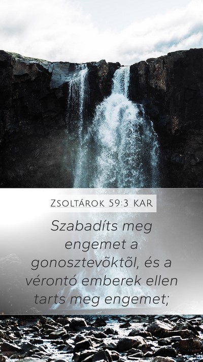 Zsoltárok 59:3 KAR Bible Verse Image