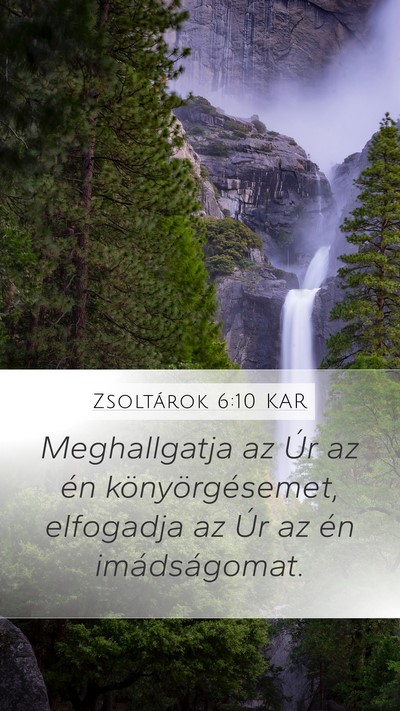 Zsoltárok 6:10 KAR Bible Verse Image