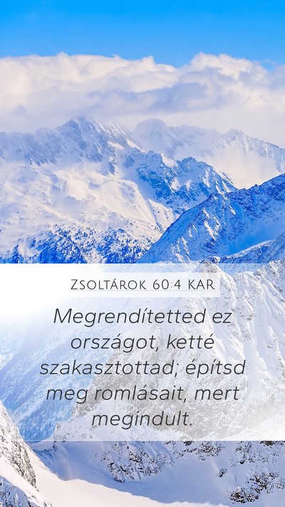 Zsoltárok 60:4 KAR Bible Verse Image