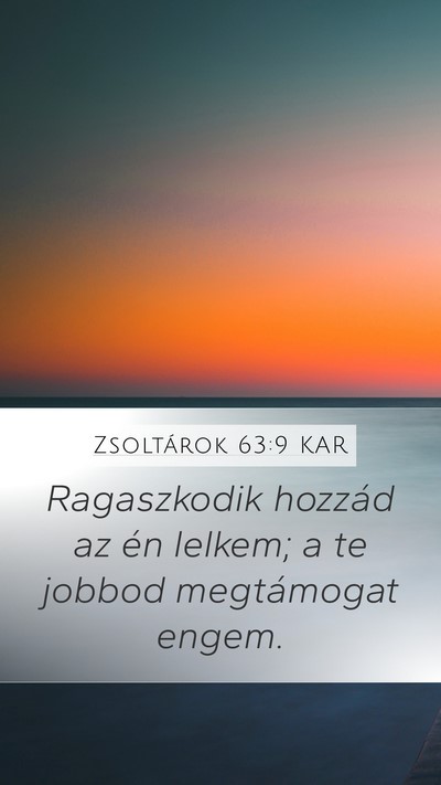 Zsoltárok 63:9 KAR Bible Verse Image