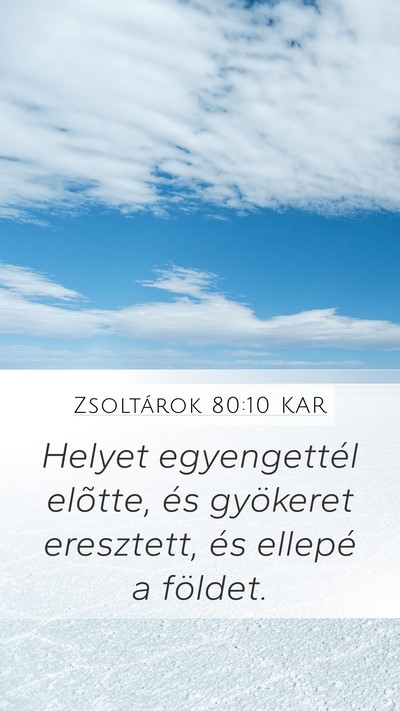 Zsoltárok 80:10 KAR Bible Verse Image