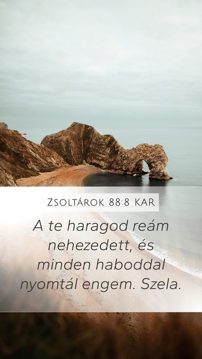 Zsoltárok 88:8 KAR Bible Verse Image
