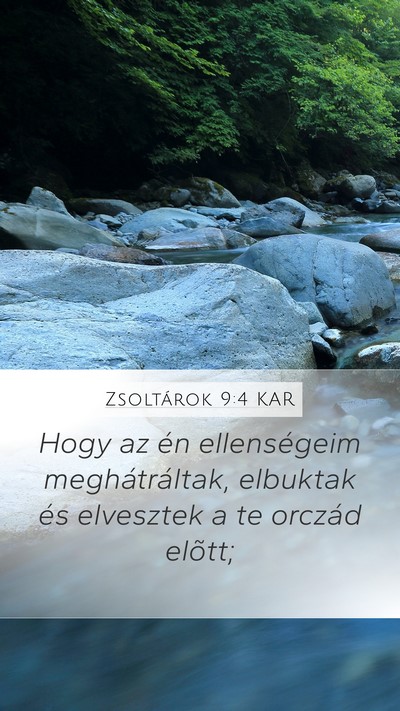 Zsoltárok 9:4 KAR Bible Verse Image