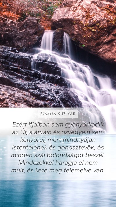 Ézsaiás 9:17 KAR Bible Verse Image